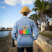 Amerikaanse Maagdeneilanden St. Thomas USVI Tropic Denim Jacket
