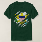 Amerikaanse Maagdeneilanden T-shirt (Design voorkant)