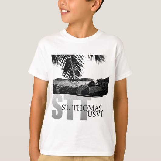 Amerikaanse Maagdeneilanden T-shirt (Voorkant)