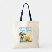 Amerikaanse Maagdeneilanden Tote Bag (Achterkant)