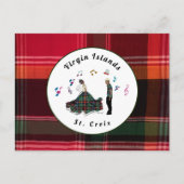 Amerikaanse Maagdeneilanden USVI Madras St. Croix Briefkaart (Voorkant)