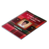 Amerikaanse Maagdeneilanden Vlag Foto St. Thomas M Notitieboek (Linkerzijde)