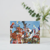 Amerikaanse Maagdeneilanden Vlag Mocko Jumbies USV Briefkaart (Staand voorkant)