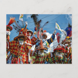 Amerikaanse Maagdeneilanden Vlag Mocko Jumbies USV Briefkaart