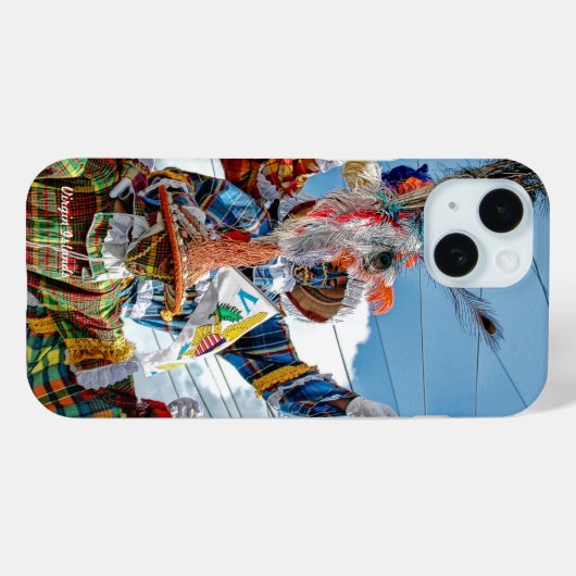 Amerikaanse Maagdeneilanden Vlag Mocko Moko Jumbie Case-Mate iPhone Case (Achterkant (horizontaal))