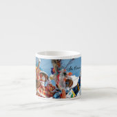 Amerikaanse Maagdeneilanden Vlag Moko Jumbies St.  Espresso Kop (Voorkant)