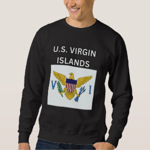 Amerikaanse Maagdeneilanden vlag ontwerp Trui