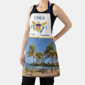 Amerikaanse Maagdeneilanden Vlag St. Croix Beach P Schort (Insitu)