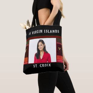Amerikaanse Maagdeneilanden Vlag St. Croix Foto va Tote Bag