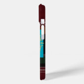 Amerikaanse Maagdeneilanden vlag St. Croix Madras Case-Mate iPhone Case (Achterkant / Links)