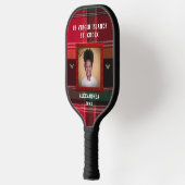 Amerikaanse Maagdeneilanden vlag St. Croix Madras  Pickleball Paddle (Links)