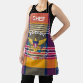 Amerikaanse Maagdeneilanden vlag St. Croix Madras  Schort (Insitu)