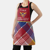 Amerikaanse Maagdeneilanden vlag St. Croix Madras  Schort (Insitu)