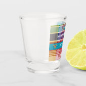 Amerikaanse Maagdeneilanden vlag St. Croix Madras  Shot Glas (Links)