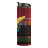Amerikaanse Maagdeneilanden vlag St. Croix Madras Thermosbeker (Geroteerd rechts)
