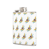 Amerikaanse Maagdeneilanden Vlag St. Croix St. Tho Heupfles (Links)