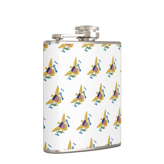 Amerikaanse Maagdeneilanden Vlag St. Croix St. Tho Heupfles (Rechts)