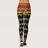 Amerikaanse Maagdeneilanden Vlag St. Croix St. Tho Leggings (Achterkant)