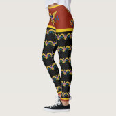 Amerikaanse Maagdeneilanden Vlag St. Croix St. Tho Leggings (Links)