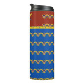 Amerikaanse Maagdeneilanden vlag St. Croix USVI Ca Thermosbeker (Geroteerd rechts)