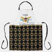 Amerikaanse Maagdeneilanden Vlag St. Croix USVI Ch Schort (Voorkant)