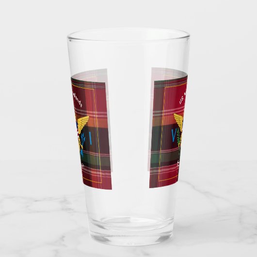 Amerikaanse Maagdeneilanden vlag St. Croix USVI Ma Glas (Rechts)