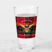 Amerikaanse Maagdeneilanden vlag St. Croix USVI Ma Glas (Voorkant)