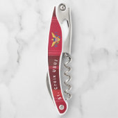 Amerikaanse Maagdeneilanden vlag St. Croix USVI Ma Kurkentrekker (Achterkant)