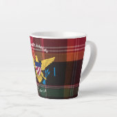 Amerikaanse Maagdeneilanden vlag St. Croix USVI Ma Latte Mok (Rechterhoek)