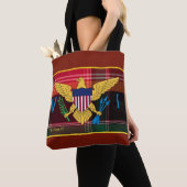 Amerikaanse Maagdeneilanden vlag St. Croix USVI Ma Tote Bag (Dichtbij)