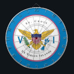 Amerikaanse Maagdeneilanden vlag St. Croix USVI pe Dartbord<br><div class="desc">US Maagdeneilanden Vlag St. Croix USVI Personaliseer Dart Board maakt een prachtige aanvulling op uw game decor. Het is een geweldige manier om plezier te hebben en de Amerikaanse Maagdeneilanden vlag elke dag te zien.</div>