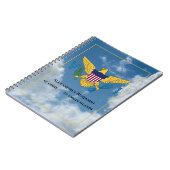 Amerikaanse Maagdeneilanden vlag St. Croix USVI pe Notitieboek (Linkerzijde)