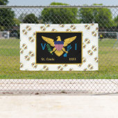 Amerikaanse Maagdeneilanden vlag St. Croix USVI Spandoek (Insitu)