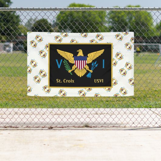 Amerikaanse Maagdeneilanden vlag St. Croix USVI Spandoek (Insitu)