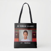 Amerikaanse Maagdeneilanden Vlag St. Thomas Foto M Tote Bag (Voorkant)