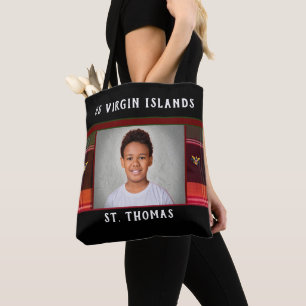 Amerikaanse Maagdeneilanden Vlag St. Thomas Foto M Tote Bag