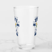 Amerikaanse Maagdeneilanden Vlag St. Thomas USVI C Glas (Rechts)