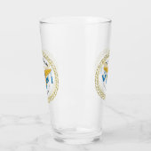 Amerikaanse Maagdeneilanden Vlag St. Thomas USVI C Glas (Links)