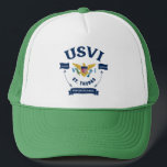 Amerikaanse Maagdeneilanden vlag St. Thomas USVI t Trucker Pet<br><div class="desc">De Amerikaanse Maagdeneilanden vlaggen Sint Thomas USVI Tropical Trucker Hat naar het Show van de Amerikaanse Maagdeneilanden door het pet St. Thomas te dragen,  de vlag van de Amerikaanse Maagdeneilanden waarop VI Sterk te zien is. Het heeft ook geschreven over de St. Thomas Thomian Culture.</div>