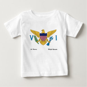 Amerikaanse Maagdeneilanden Vlag St. Thomas White
