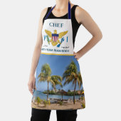 Amerikaanse Maagdeneilanden vlag USVI St. Croix Be Schort (Insitu)