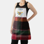 Amerikaanse Maagdeneilanden vlag USVI St. Croix Ma Schort (Insitu)