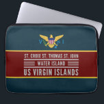 Amerikaanse Maagdeneilanden Vlag USVI St. Croix St Laptop Sleeve<br><div class="desc">De Amerikaanse Maagdeneilanden Vlag USVI St. Croix St. Thomas Laptop Sleeves is een geweldige laptoptas die elke dag moet worden gebruikt. De tas heeft de vlag van de Amerikaanse Maagdeneilanden en is erop geschreven op de vier belangrijkste eilanden van de Amerikaanse Maagdeneilanden St. Croix St. Thomas St. John en Water...</div>