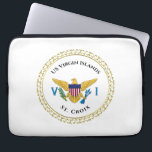 Amerikaanse Maagdeneilanden Vlag USVI St. Croix VI Laptop Sleeve<br><div class="desc">De Amerikaanse Maagdeneilanden met vlag USVI St. Croix VI-laptophoes is een geweldige manier om elke dag te genieten van de mooie Amerikaanse Maagdeneilanden met vlag of cadeau. De vlag van de Amerikaanse Maagdeneilanden is op 17 mei 1921 aangenomen. Dit ontwerp vertegenwoordigt de Amerikaanse Maagdeneilanden en biedt u de mogelijkheid om...</div>