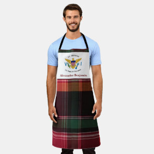 Amerikaanse Maagdeneilanden Vlag USVI St. Thomas M Schort