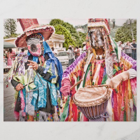 Amerikaanse Maagdeneilanden West End Masqueraders Flyer (Voorkant)