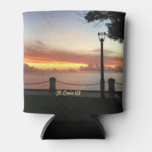 Amerikaanse Maagdeneilanden - Zonnetropisch Caribi Blikjeskoeler (Voorkant)