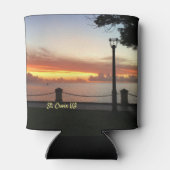 Amerikaanse Maagdeneilanden - Zonnetropisch Caribi Blikjeskoeler (Achterkant)