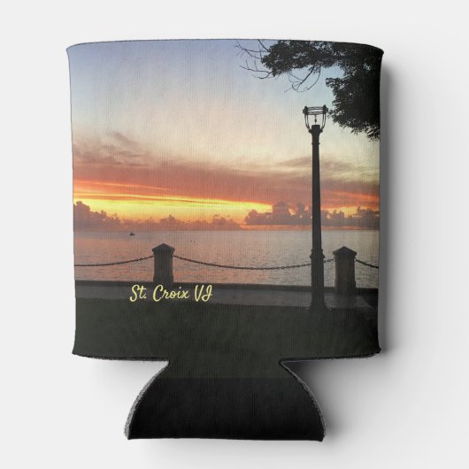 Amerikaanse Maagdeneilanden - Zonnetropisch Caribi Blikjeskoeler (Achterkant)