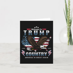 Amerikaanse maakte Trump Merchandise Flag Trump 45 Kaart